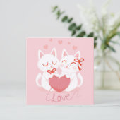 Cartes Pour Fêtes Annuelles Saint Valentin (Debout devant)