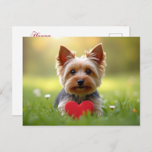 Cartes Pour Fêtes Annuelles Saint Valentin (Devant / Derrière)