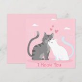 Cartes Pour Fêtes Annuelles Saint Valentin (Devant / Derrière)