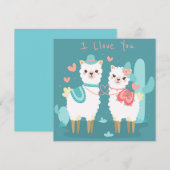 Cartes Pour Fêtes Annuelles Saint Valentin (Devant / Derrière)