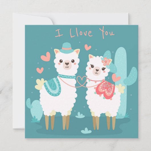 Cartes Pour Fêtes Annuelles Saint Valentin (Devant)