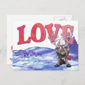 Cartes Pour Fêtes Annuelles Saint Valentin (Devant / Derrière)