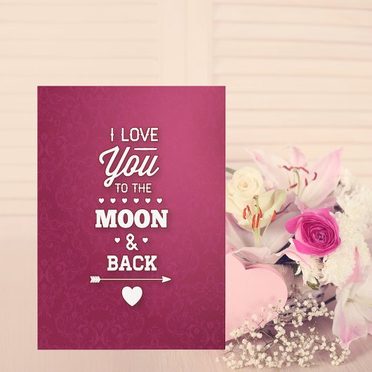 Cartes Pour Fêtes Annuelles Saint-Valentin Abstrait de Bourgogne