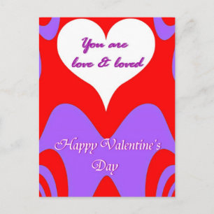 Cartes Pour Fêtes Annuelles Saint Valentin Amour_