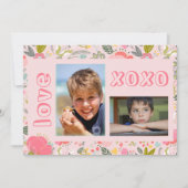 Cartes Pour Fêtes Annuelles Saint Valentin amour 2 photo collage (Devant)