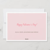 Cartes Pour Fêtes Annuelles Saint Valentin amour 2 photo collage (Dos)