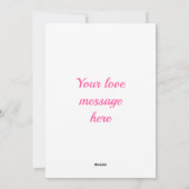 Cartes Pour Fêtes Annuelles Saint-Valentin - Amour au Texas (Dos)