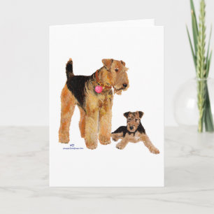 Cartes Pour Fêtes Annuelles Saint Valentin Amour de Chiots