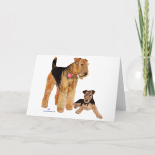Cartes Pour Fêtes Annuelles Saint Valentin Amour de Chiots