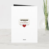 Cartes Pour Fêtes Annuelles Saint Valentin, beaucoup de coeur avec des message (Dos)