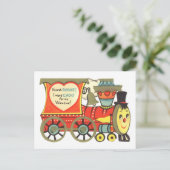 Cartes Pour Fêtes Annuelles Saint-Valentin Choo (Debout devant)