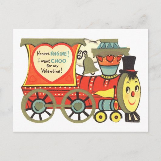Cartes Pour Fêtes Annuelles Saint-Valentin Choo (Devant)