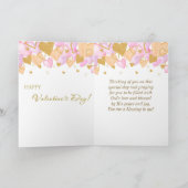 Cartes Pour Fêtes Annuelles Saint Valentin Coeurs et fleurs Bible Verse (Intérieur)