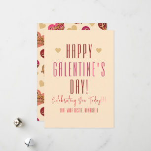 Cartes Pour Fêtes Annuelles Saint-Valentin, Coeurs et mots, Saint Valentin