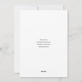 Cartes Pour Fêtes Annuelles Saint-Valentin de chiot cerf (Dos)