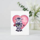 Cartes Pour Fêtes Annuelles Saint Valentin de la vache (Debout devant)