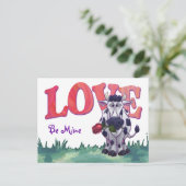 Cartes Pour Fêtes Annuelles Saint Valentin de la vache (Debout devant)