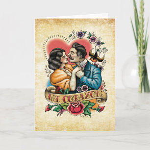 Cartes Pour Fêtes Annuelles Saint-Valentin de "MI Corazon"/carte Romance
