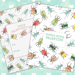 Cartes Pour Fêtes Annuelles Saint-Valentin en classe Love Bug Kids
