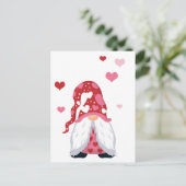 Cartes Pour Fêtes Annuelles Saint Valentin Gnome (Debout devant)