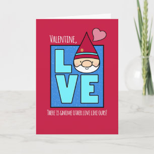 Cartes Pour Fêtes Annuelles Saint-Valentin, Gnome Autre amour comme le nôtre