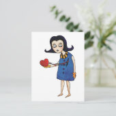 Cartes Pour Fêtes Annuelles Saint-Valentin gothique (Debout devant)