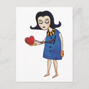 Cartes Pour Fêtes Annuelles Saint-Valentin gothique