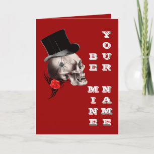 Cartes Pour Fêtes Annuelles Saint-Valentin gothique