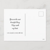 Cartes Pour Fêtes Annuelles Saint Valentin Parties scintillant Coeurs blancs - (Dos)