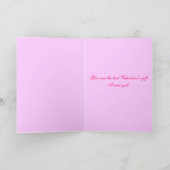 Cartes Pour Fêtes Annuelles Saint Valentin : Père, Mère à Fille (Intérieur)