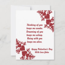 Saint-Valentin personnalisé et romantique avec des