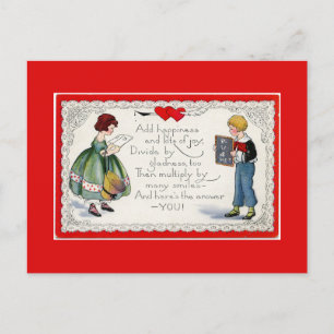 Cartes Pour Fêtes Annuelles Saint Valentin pour enfants