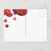 Cartes Pour Fêtes Annuelles Saint-Valentin rayé de luxe (Dos)