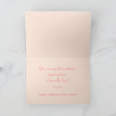 Cartes Pour Fêtes Annuelles Saint-Valentin rouge-rose de MÈRE de réflexion de (Intérieur)