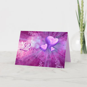 Cartes Pour Fêtes Annuelles Saint-Valentin Salutation romantique