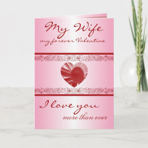 Cartes Pour Fêtes Annuelles Saint-Valentin Salutation romantique