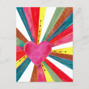 Cartes Pour Fêtes Annuelles Saint Valentin soleil rose soleil soleil soleil ar