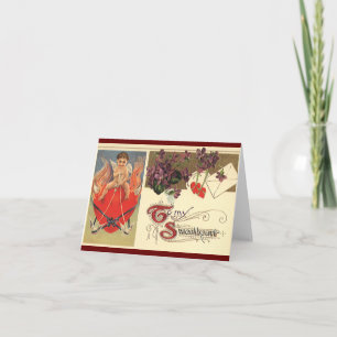 Cartes Pour Fêtes Annuelles Saint-Valentin victorien vintage pour mon amour