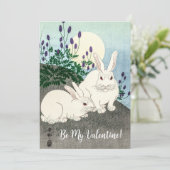 Cartes Pour Fêtes Annuelles Saint-Valentin vintage (Debout devant)