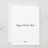 Cartes Pour Fêtes Annuelles Saint-Valentin vintage (Dos)