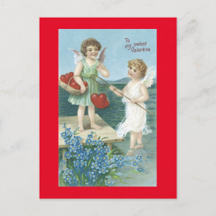 Cartes Pour Fêtes Annuelles Saint Valentin vintage Collecter les coeurs