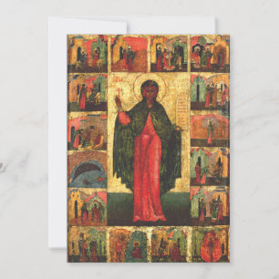 Cartes Pour Fêtes Annuelles Sainte Anastasia Vierge et martyr