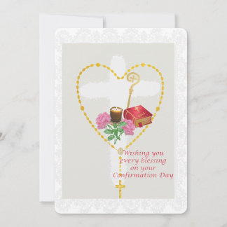 Cartes Pour Fêtes Annuelles Sainte Confirmation