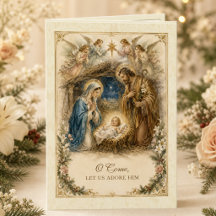 Sainte Famille de Noël Catholique Vintage