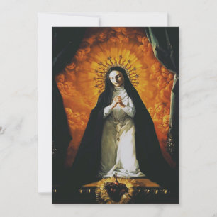 Cartes Pour Fêtes Annuelles Sainte Margaret Mary Alacoque
