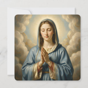 Cartes Pour Fêtes Annuelles Sainte Mère de Dieu - Amour divin et protection
