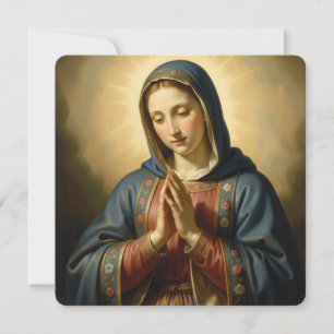 Cartes Pour Fêtes Annuelles Sainte Mère de Dieu – Amour Divin & Protection