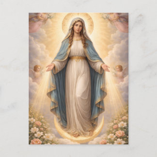 Cartes Pour Fêtes Annuelles Sainte Mère de Dieu Amour Divin & Protection´11