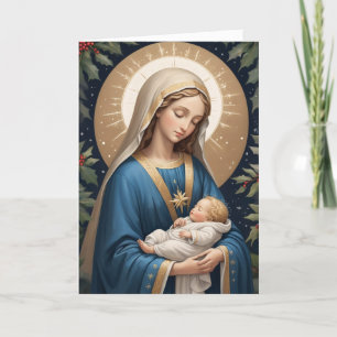 Cartes Pour Fêtes Annuelles Sainte Vierge Marie Traditionnelle Catholique