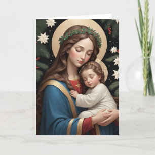 Cartes Pour Fêtes Annuelles Sainte Vierge Marie Traditionnelle Catholique